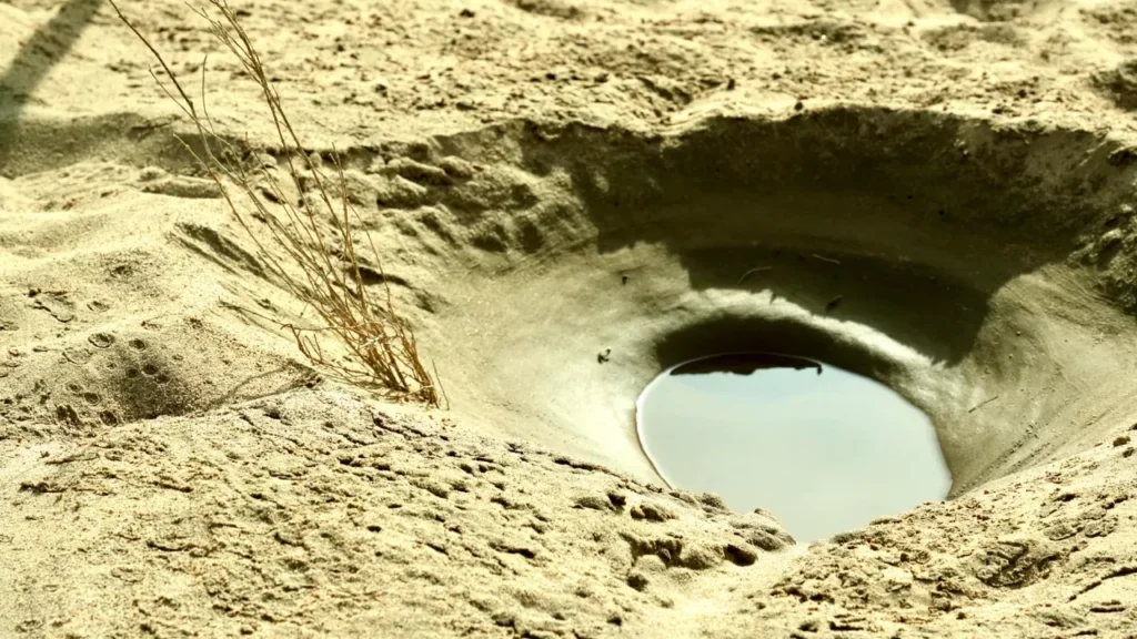 Excavation crew managing groundwater on a South Florida pool build